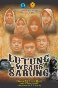 Read more about the article Watch our ‘Lutung Wears Sarung’ performance on January 12 at the NRC Building R. 408