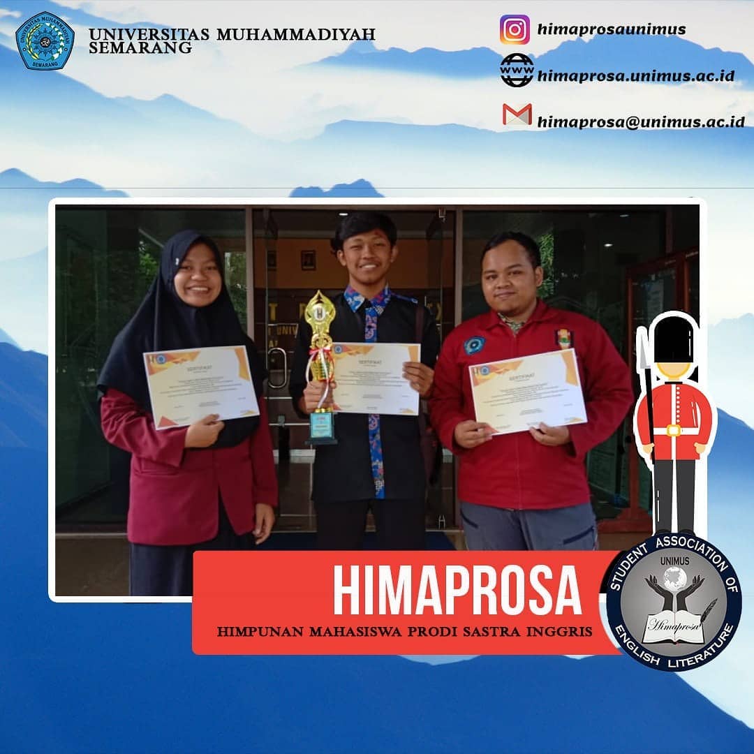 Read more about the article Tim Mahasiswa Sastra Inggris Unimus menangi debat Islami