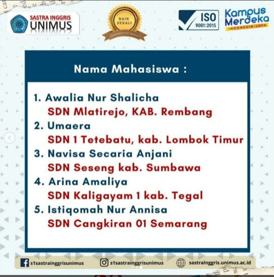 Read more about the article 5 Mahasiswa Lolos KM 3