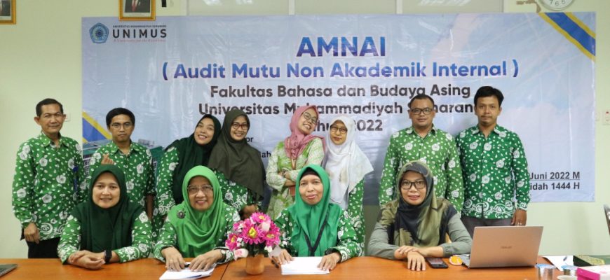 Read more about the article FBBA Unimus Gelar Audit Mutu Akademik Internal