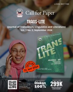 Read more about the article Call for Paper Trans-Lite