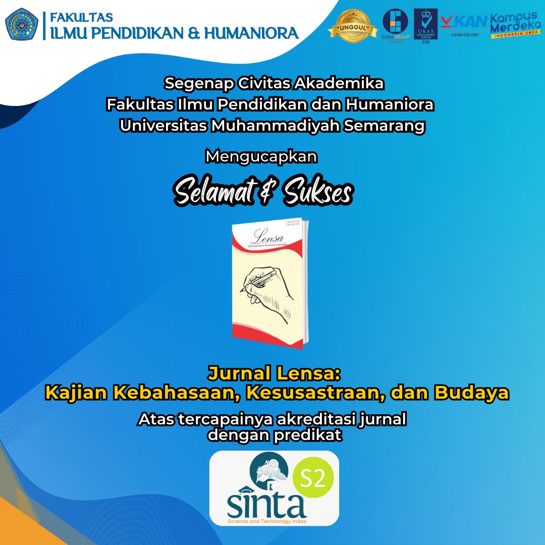 Read more about the article Jurnal Lensa Raih Akreditasi SINTA 2, Bukti Komitmen dalam Publikasi Ilmiah